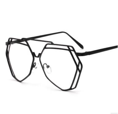 Dual Edge Polygon Sunglass