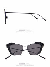 Half Framed Cat Eye Twin Beam Sunglass