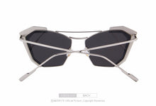 Half Framed Cat Eye Twin Beam Sunglass