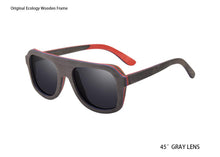 Sporty Trend Wooden Sunglass