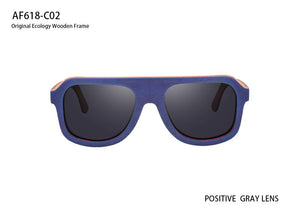 Sporty Trend Wooden Sunglass