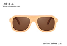 Sporty Trend Wooden Sunglass