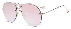 Rimless Pilot Sunglass